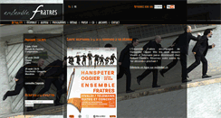 Desktop Screenshot of fratres.ch